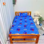 Giường Đa Năng Goldcat 2in1 Kích Thước 1m2x2m- Màu Mộc